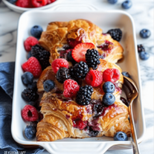 Berry Croissant Bake Recipe