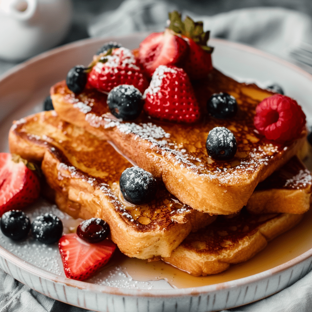 Easy French Toast Recipe - elianarecipes.com