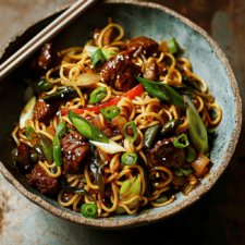 Hoisin Beef Noodles Recipe