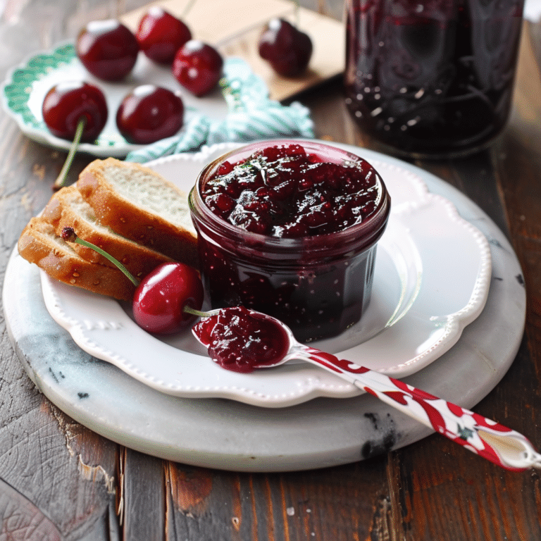 Jam Imagine Homemade cherry jam Recipe - elianarecipes.com
