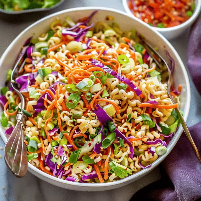 Ramen Noodle Salad Recipe - elianarecipes.com