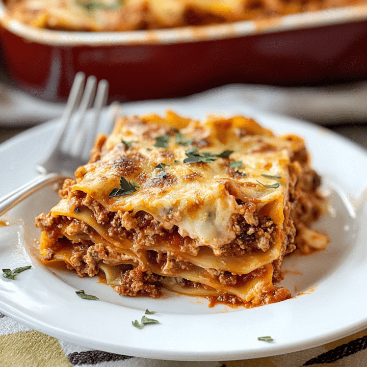 Easy Homemade Lasagna Recipe - elianarecipes.com