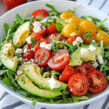 Tomato, Avocado and Arugula Salad Recipe