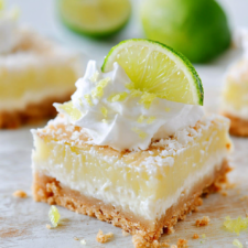 Easy Key Lime Pie Bars Recipe