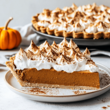 Spiced Chai Pumpkin Meringue Pie Recipe