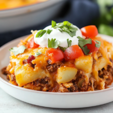 Taco Potato Casserole Recipe