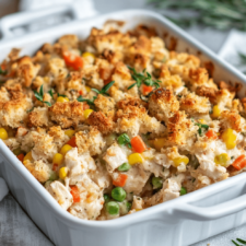 Chicken And Stuffing Casserole Recipe