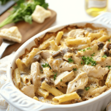 Chicken Marsala Casserole Recipe