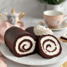 Choco Swiss Roll Delight Recipe