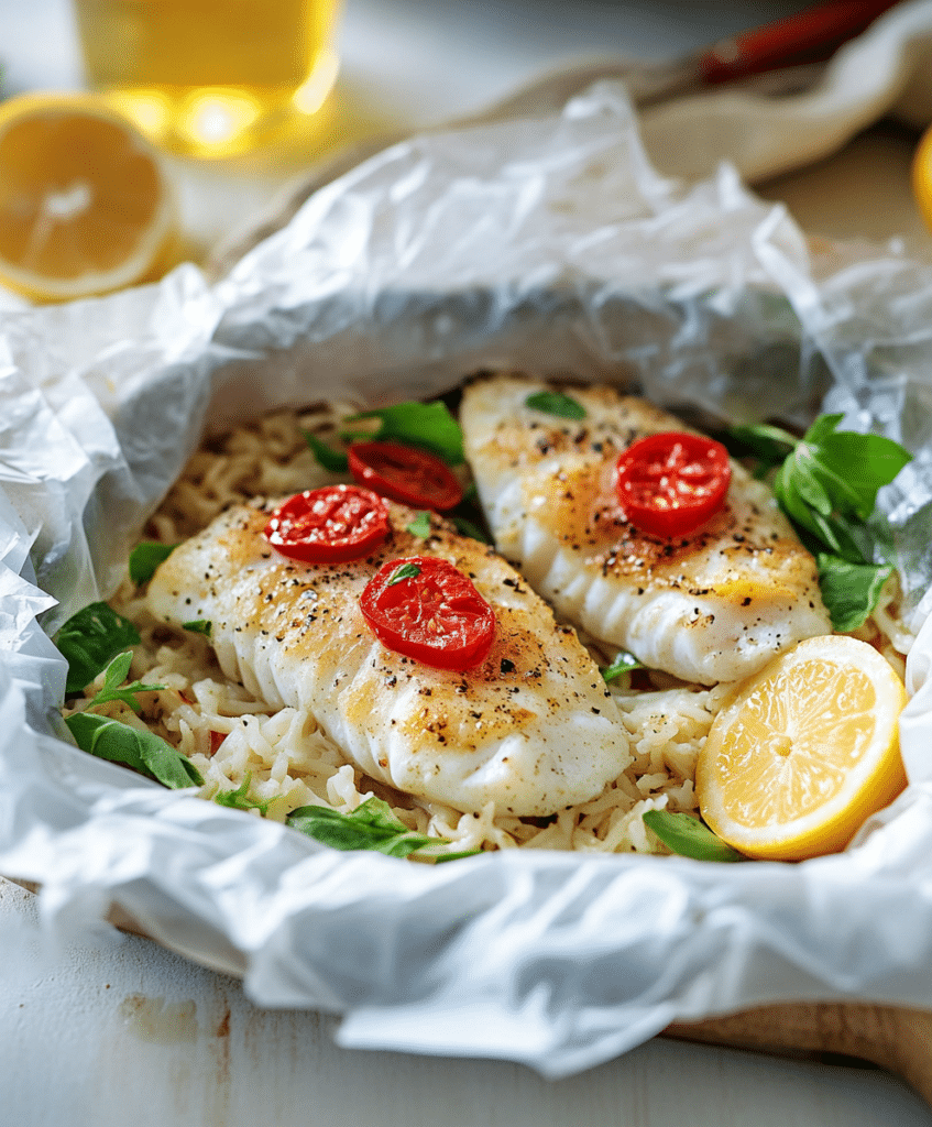Fish En Papillote Recipe - elianarecipes.com
