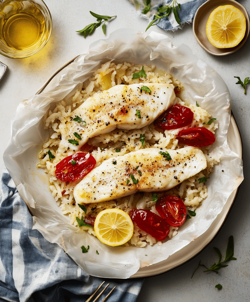Fish En Papillote Recipe - elianarecipes.com