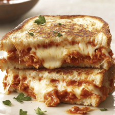 Lazy Chicken Parmesan Grilled Cheese Recipe