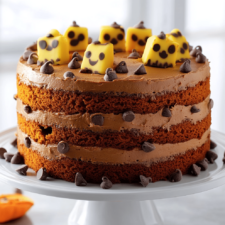 Pumpkin Chocolate Chip Layer Cake Recipe