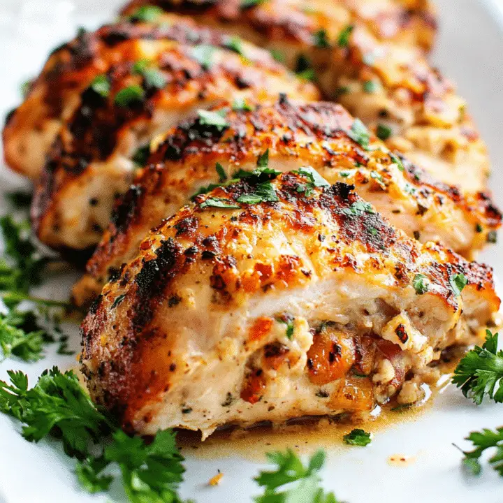 Stuffed Chicken Breast Recipe - elianarecipes.com