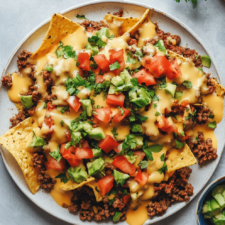 The Best Homemade Nachos With Ground Beef Recipe