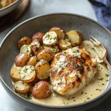 Chicken And Potatoes With Dijon Cream Sauce Recipe