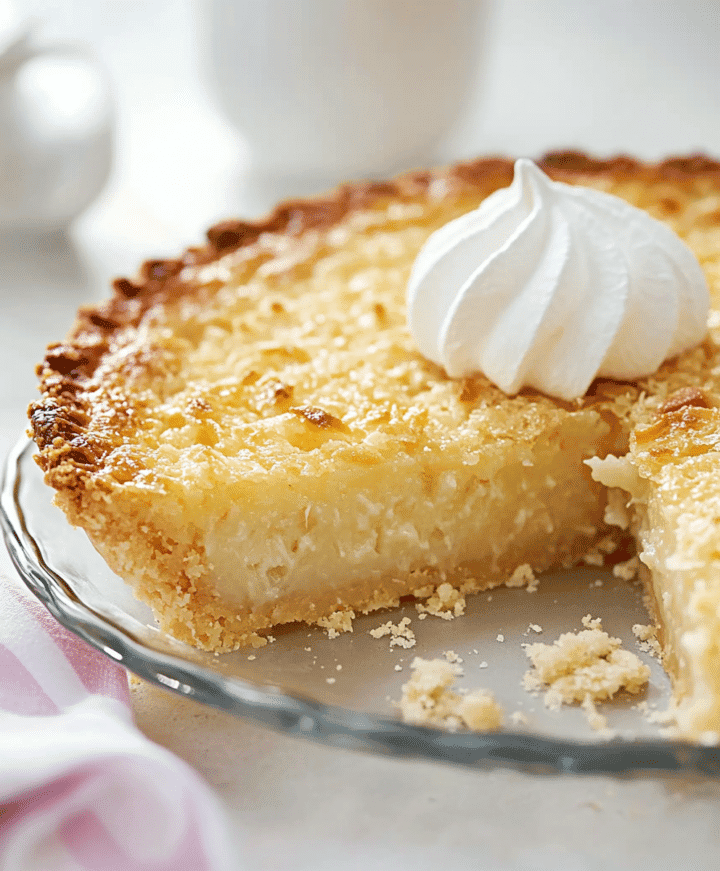 Easy coconut pie recipe elianarecipes
