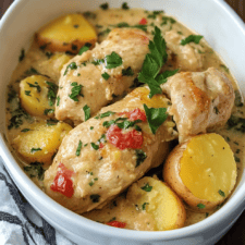 Italian Crockpot Chicken And Potatoes Recipe