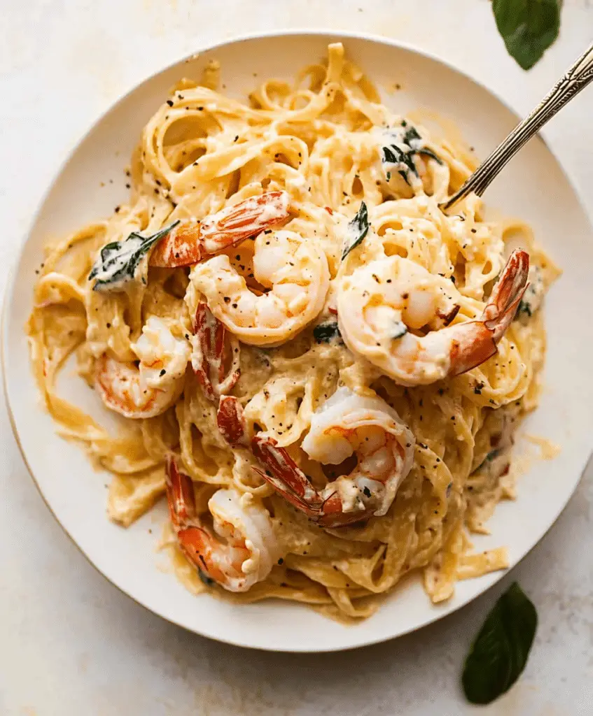 Creamy Marry Me Shrimp Pasta Recipe - elianarecipes.com