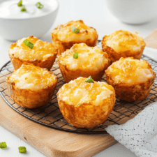 Cheesy Mashed Potato Puffs Recipe