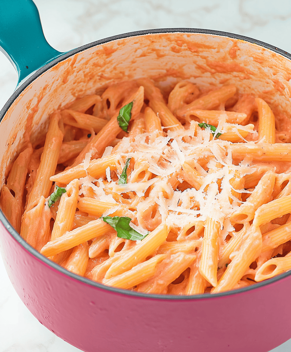 Italian Pink Sauce – Rose Pasta Recipe - elianarecipes.com
