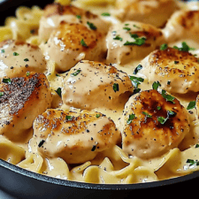 One-pan Chicken With Creamy Buttered Noodles Recipe