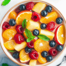 Summer Citrus and Mint Fruit Salad Recipe