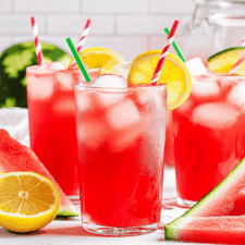 Summer Watermelon Lemonade Drink Recipe